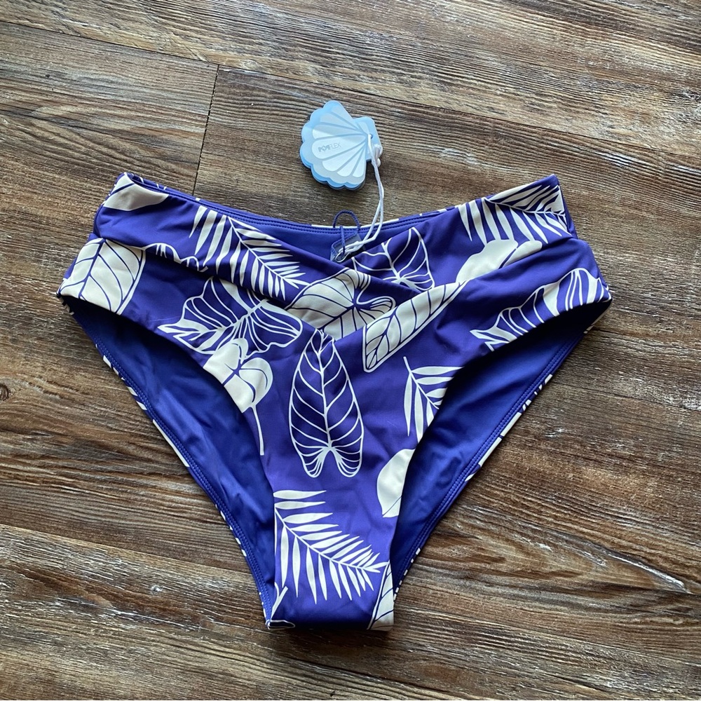Popflex Crisscross Hourglass Cheeky Bikini Bottoms